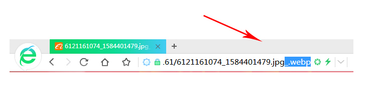 检查自己复制的图片地址尾部是否含有 _.webp，如果有删掉它