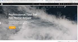 独立站固定背景交替