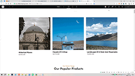 独立站鼠标经过拼接效果