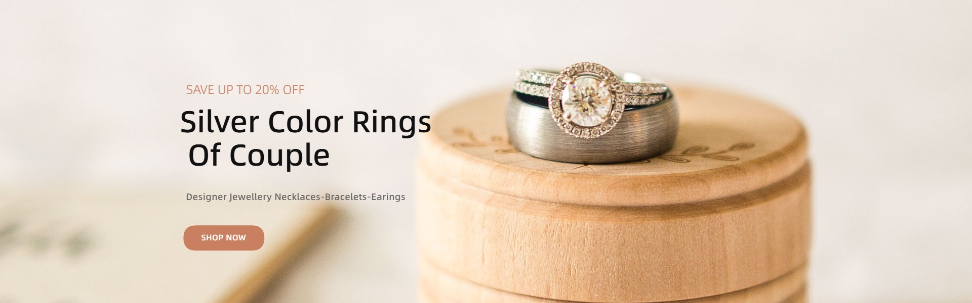 珠宝首饰海报模板设计外贸首页海报模板设计